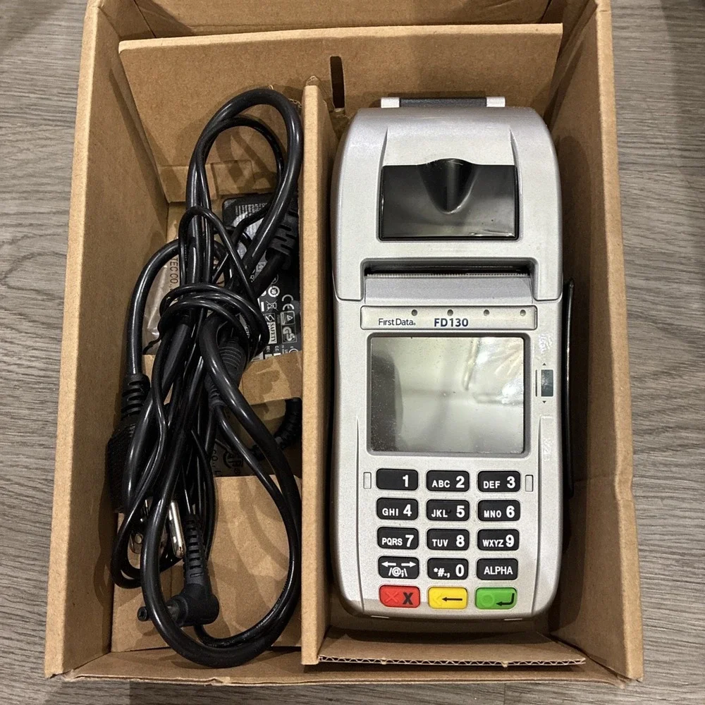 First Data FD130 Credit Card Terminal | New, In Box